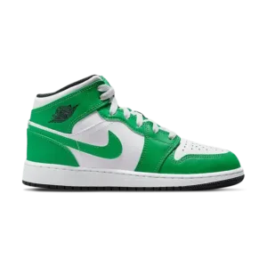 Air Jordan 1 Mid GS 'Lucky Green'