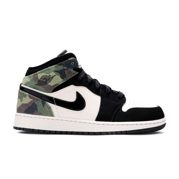 Air Jordan 1 Mid SE GS 'Camo'