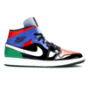 JORDAN 1 MID WMNS 'MULTI PATENT'