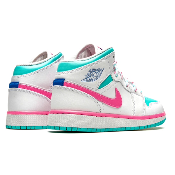 Air Jordan 1 Mid GS 'Digital Pink'