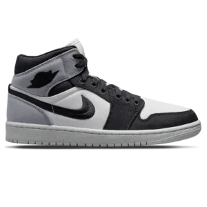 Air Jordan 1 Mid SE Wmns 'Light Steel Grey Canvas'