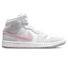 AIR JORDAN 1 MID SE WMNS 'WHITE LIGHT IRON ORE'