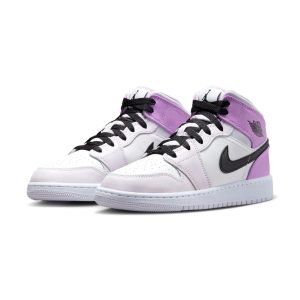 Air Jordan 1 Mid GS 'Barely Grape'