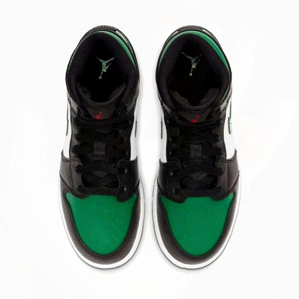 Air Jordan 1 Mid GS 'Black Pine Green'