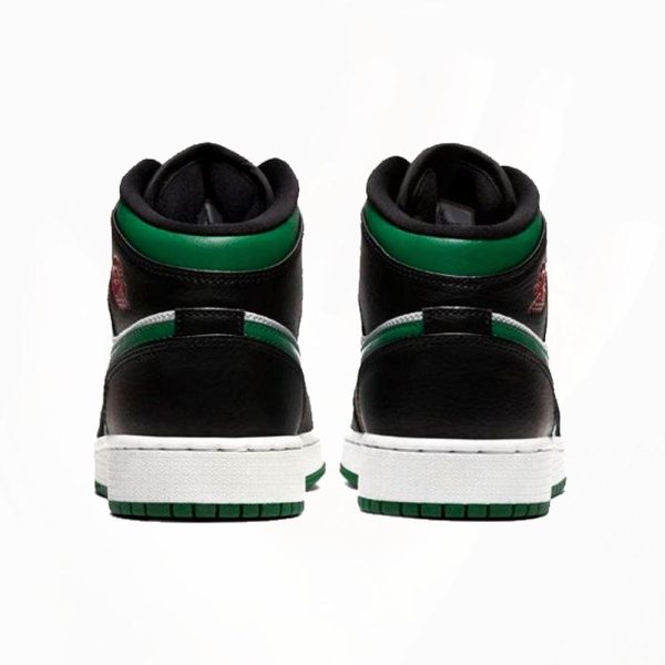 Air Jordan 1 Mid GS 'Black Pine Green'