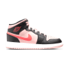 Air Jordan 1 Mid GS 'Black Pink Crimson'