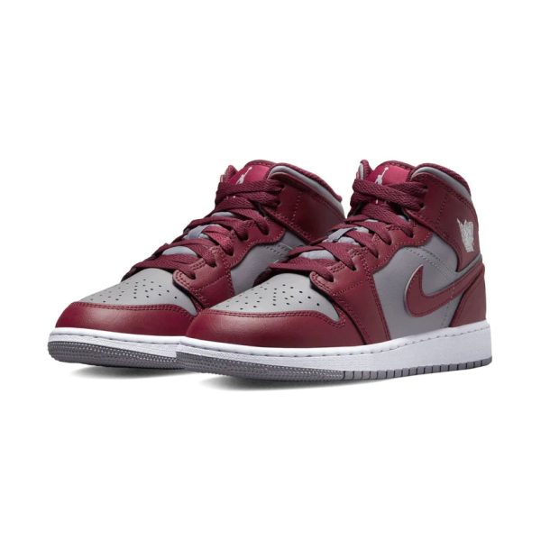 Air Jordan 1 Mid GS 'Cherrywood Red'