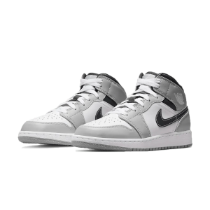 Air Jordan 1 Mid GS 'Light Smoke Grey Anthracite'