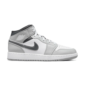 Air Jordan 1 Mid GS 'Light Smoke Grey Anthracite'