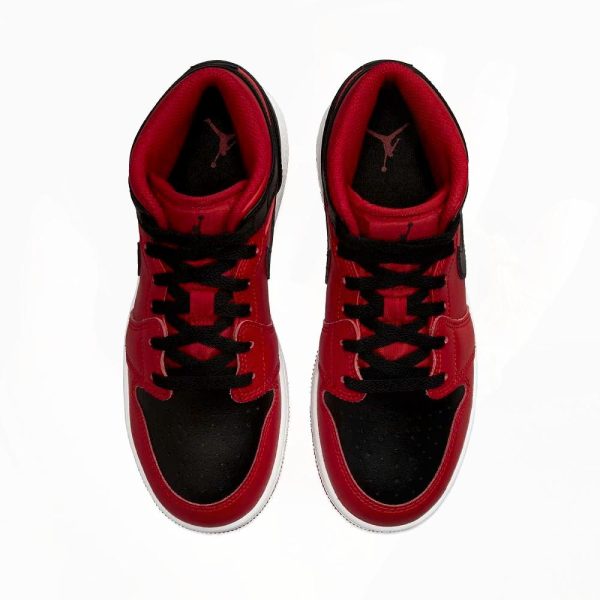 Air Jordan 1 Mid GS 'Reverse Bred'