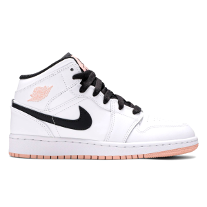 Air Jordan 1 Mid GS 'White Arctic Orange'