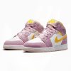 Air Jordan 1 Mid SE GS 'Arctic Pink'