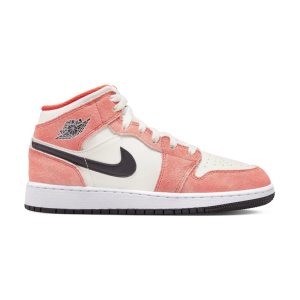 Air Jordan 1 Mid SE GS 'Orange Suede'