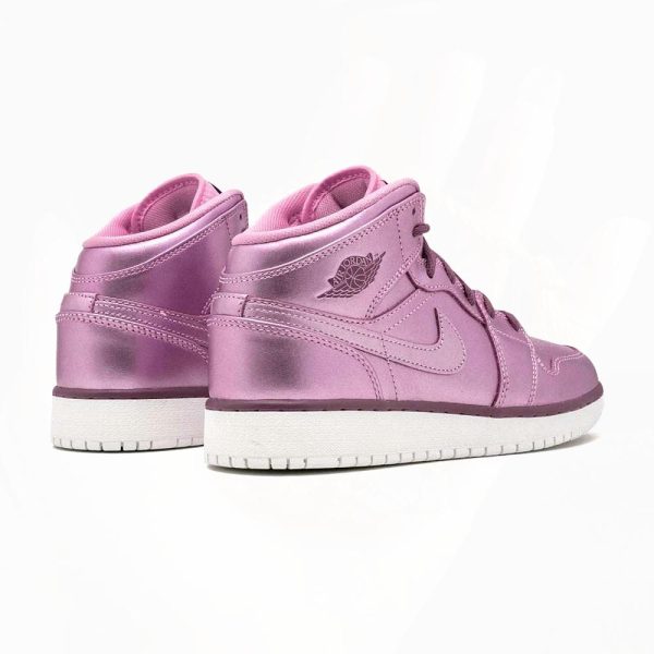 Air Jordan 1 Mid SE GS 'Pink Rose'