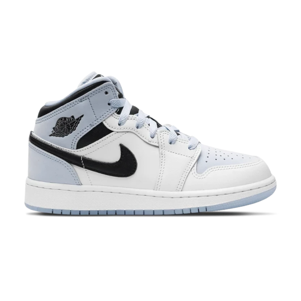 Air Jordan 1 Mid SE GS 'White Ice Blue'