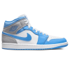 Air Jordan 1 Mid 'University Blue Grey'