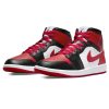 Air Jordan 1 Mid Wmns 'Alternate Bred Toe'