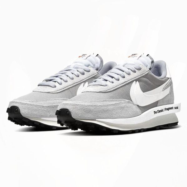 FRAGMENT DESIGN X SACAI X NIKE LDV WAFFLE 'LIGHT SMOKE GREY'