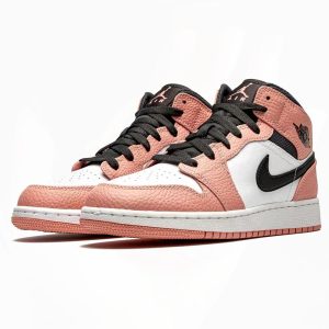 JORDAN 1 MID GS ‘PINK QUARTZ’