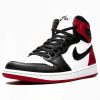 JORDAN 1 RETRO HIGH WMNS 'SATIN BLACK TOE'