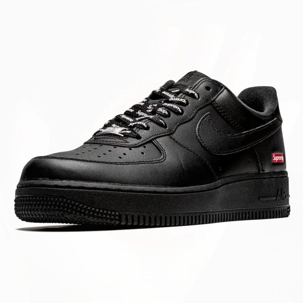 NIKE AIR FORCE 1 SUPREME BLACK