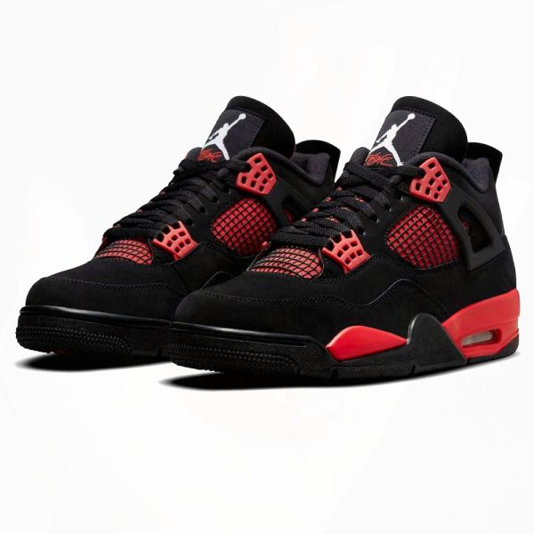 NIKE AIR JORDAN 4 RETRO 'RED THUNDER'