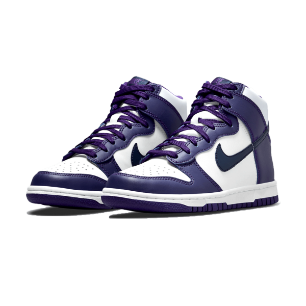 NIKE DUNK HIGH GS 'PURPLE MIDNIGHT NAVY'