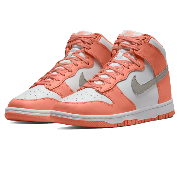 NIKE DUNK HIGH WMNS WHITE SALMON