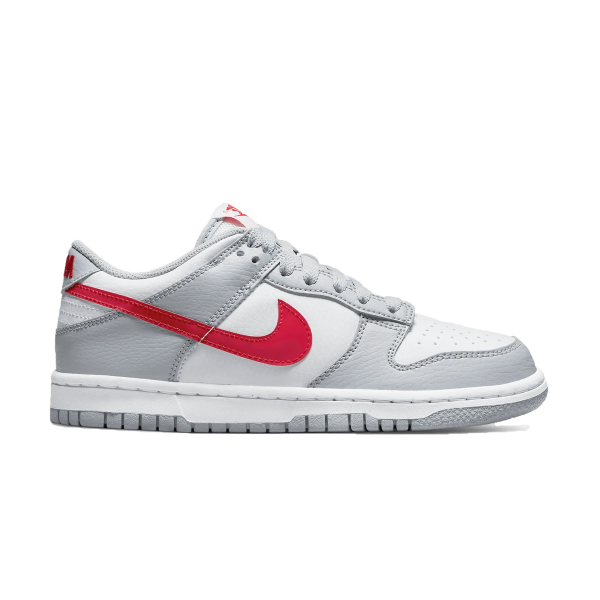 NIKE DUNK LOW GS 'GREY RED'