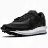 NIKE LDWAFFLE X SACAI BLACK NYLON