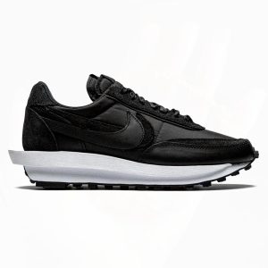 NIKE LDWAFFLE X SACAI BLACK NYLON