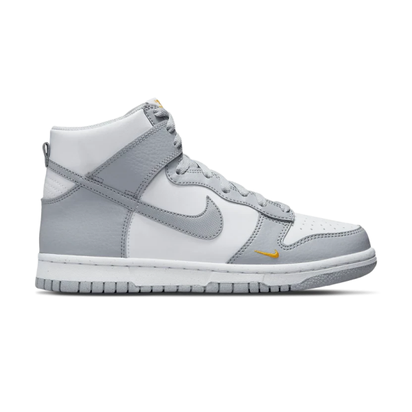 Nike Dunk High Next Nature GS 'Wolf Grey Marigold'