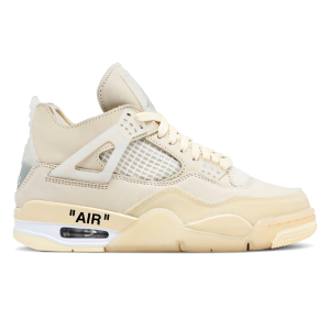 OFF-WHITE X WMNS AIR JORDAN 4  'SAIL'