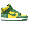 SUPREME X NIKE DUNK HIGH SB 'BY ANY MEANS - BRAZIL'