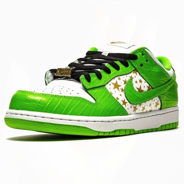 SUPREME X NIKE DUNK LOW OG SB QS ‘MEAN GREEN’